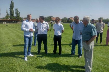 sportski objekat na stadionu fk vojvodina u novom miloševu