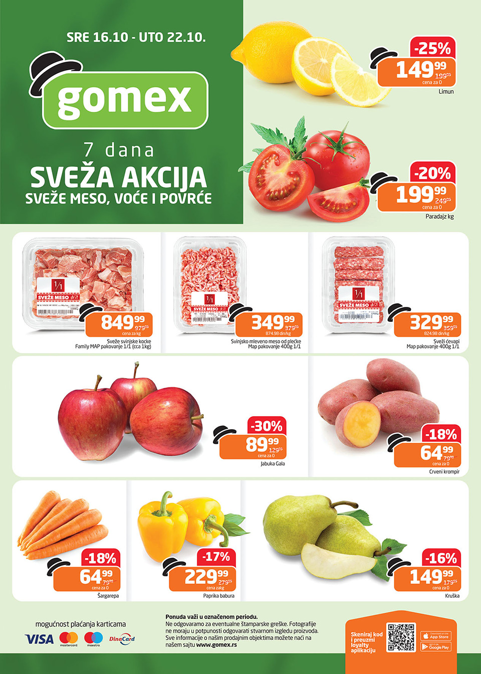 gomex sveža akcija