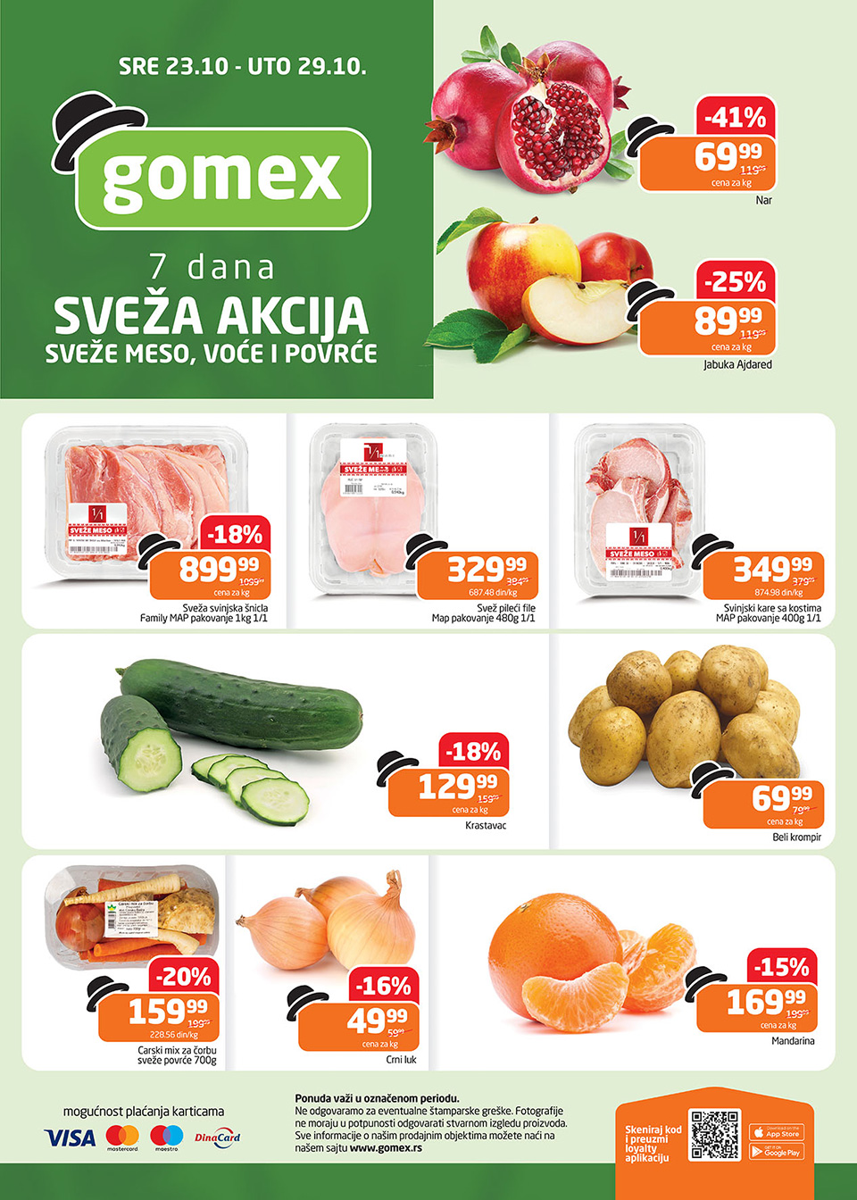 gomex sveža akcija