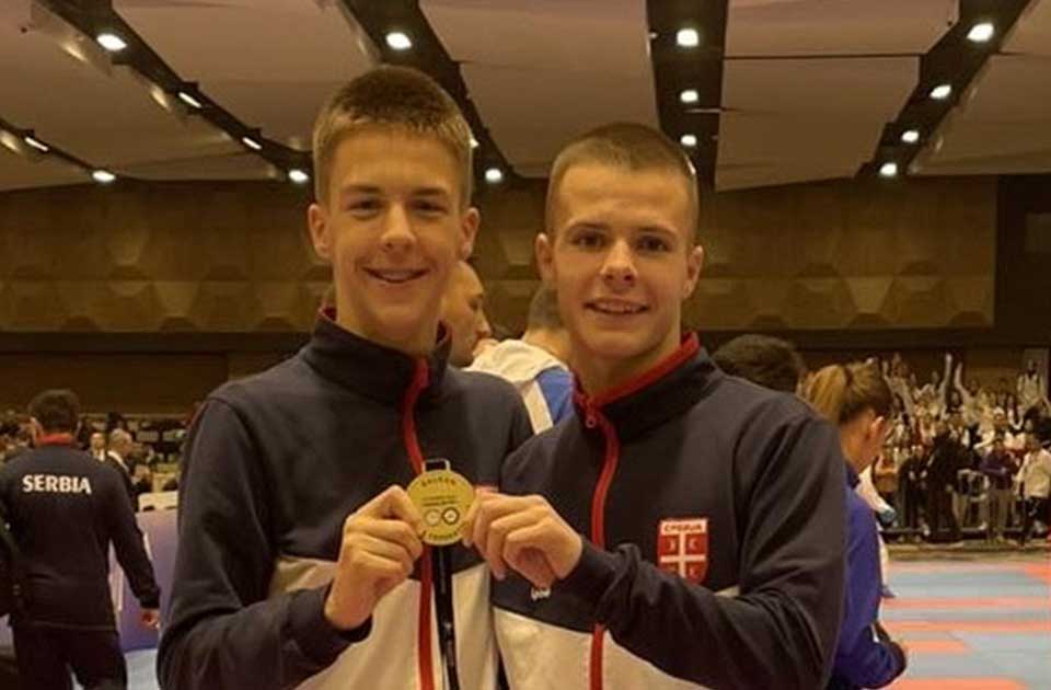 Zlatni momci: Ivan Lagundžija i Jevrem Bala ekipni šampioni Balkana