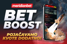 Liga šampiona je najbolja uz betboost u Meridianu!