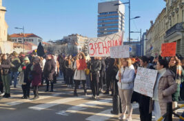 Nezavisni sindikati javnih službi u Zrenjaninu podržali studente i srednjoškolce