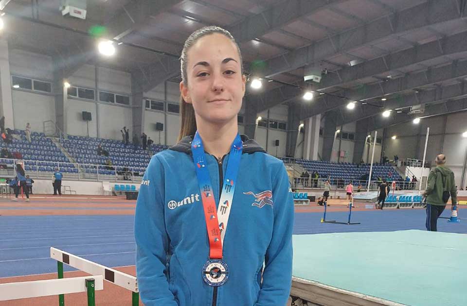 Atletičarka Dunja Eremić vicešampionka Srbije