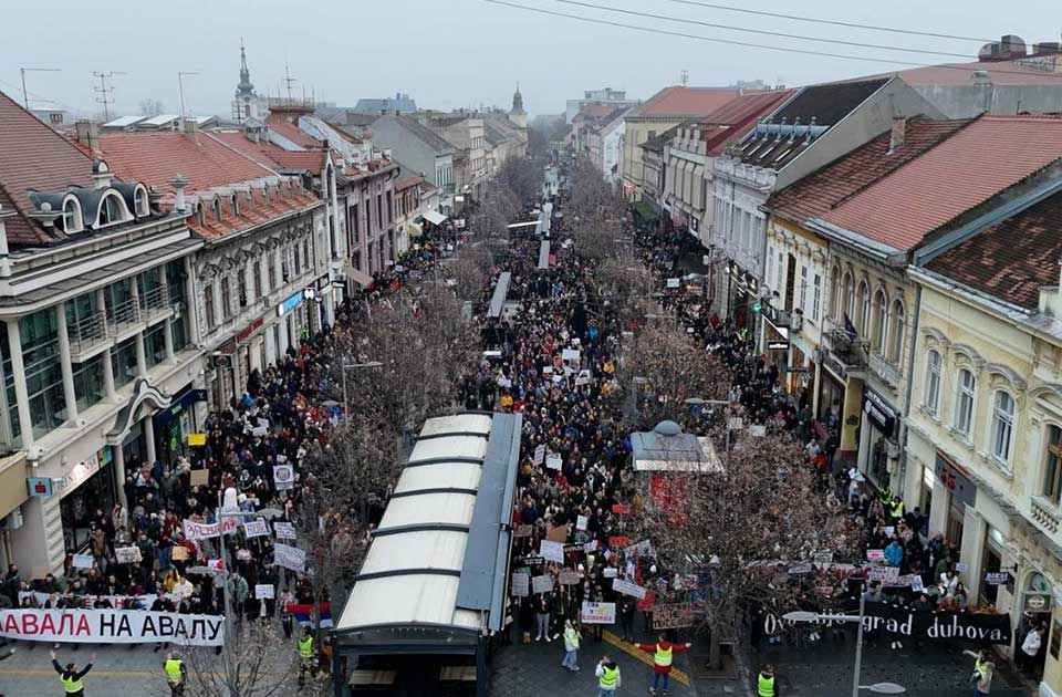 protest navala na avalu