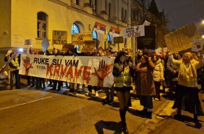 protesti studenata u zrenjaninu