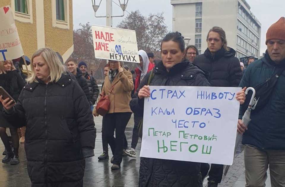 protest u zrenjaninu