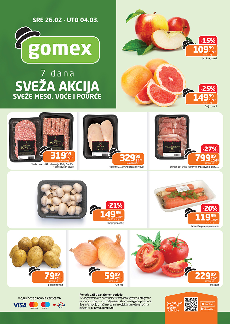 gomex sveža akcija