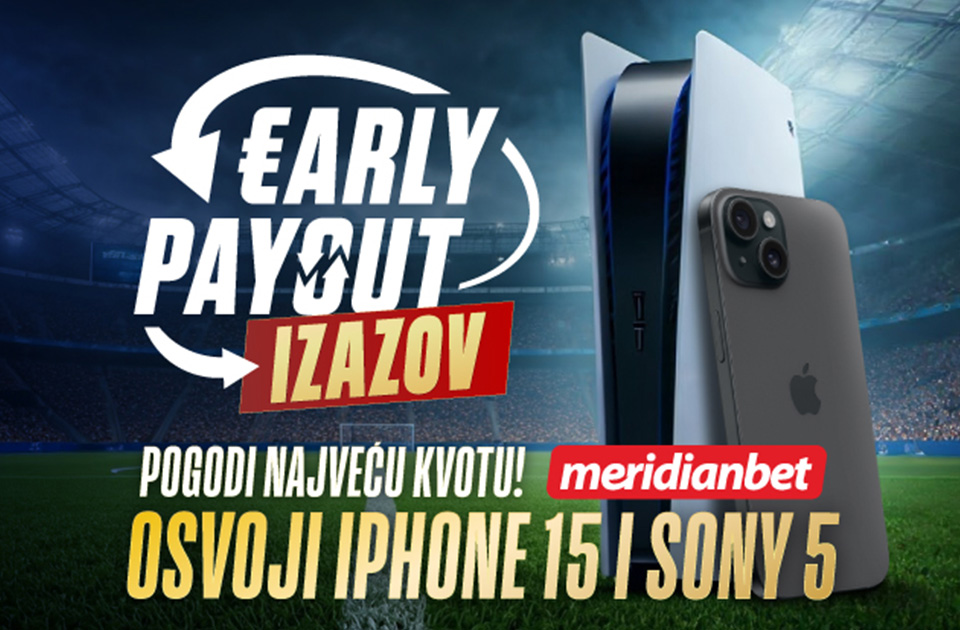 Vreme je za Ligu šampiona: Pogodi najjaču kvotu i osvoji iPhone 15 i SONY PLAYSTATION 5!