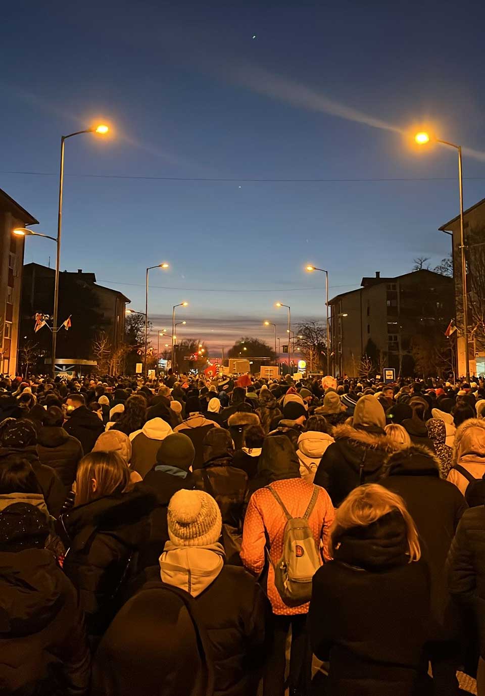 studentski protest u zrenjaninu