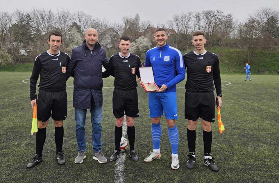 Vlado Topić proglašen za najboljeg igrača Fudbalskog saveza Vojvodine u 2024. godini