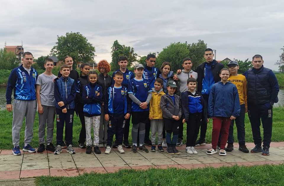 Kajakaši Begeja osvojili 16 medalja u Borči Kajakaši Begeja osvojili 16 medalja u Borči
