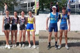 Veslački klub Begej 1883: Žetva medalja na Beogradskoj internacionalnoj regati
