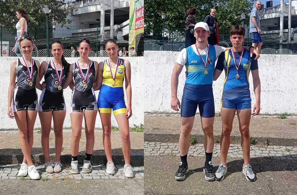 Veslački klub Begej 1883: Žetva medalja na Beogradskoj internacionalnoj regati Veslački klub Begej 1883: Žetva medalja na Beogradskoj internacionalnoj regati