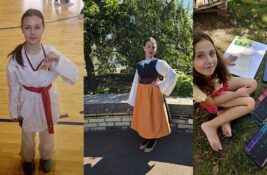 Branka Milenković je uspešna karatistkinja i odličan đak, a bavi se i folklorom i crtanjem