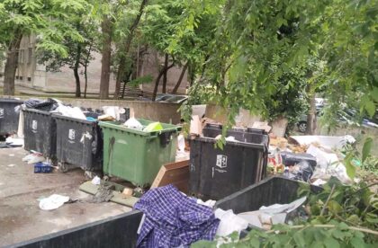 divlja deponija u ulici dositeja obradovića