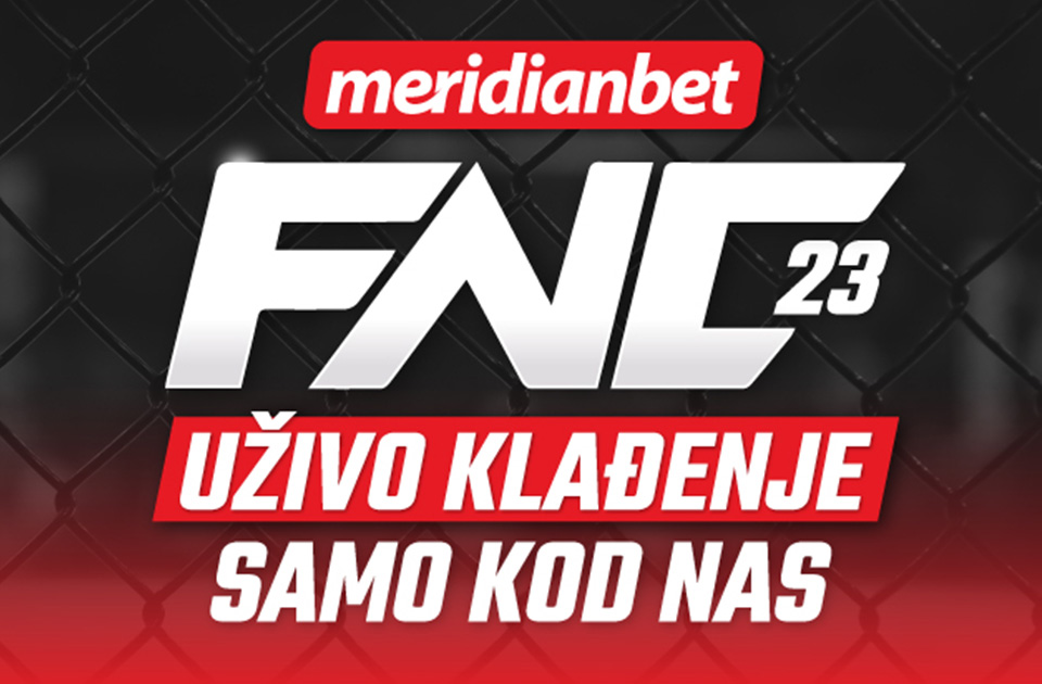 POČINJE BORBA TITANA: KLADI SE NA „FNC 23“ UŽIVO – SAMO U MERIDIANU! POČINJE BORBA TITANA: KLADI SE NA „FNC 23“ UŽIVO – SAMO U MERIDIANU!