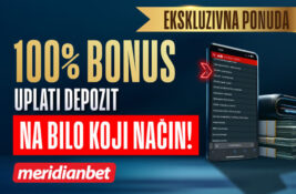 NE ČEKAJ BONUS, ZGRABI GA ODMAH: 100% VIŠE NA PRVI DNEVNI DEPOZIT!