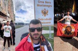 Posle 22 dana pešačenja, Nemanja Sirar stigao do Ostroga: Plemenita misija puna izazova