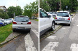 Zbog nepropisnog parkiranja vozila u blizini vrtića dovodi se u pitanje bezbednost dece