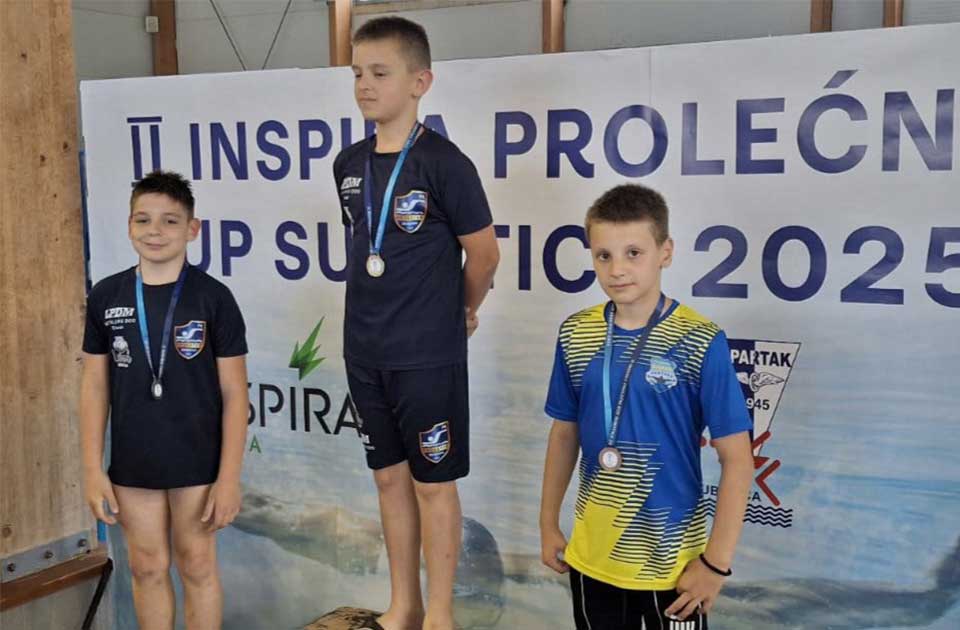 najmlađi plivači proletera