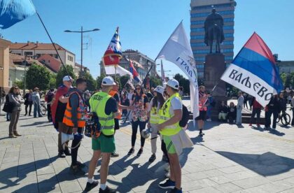 studenti protestna šetnja do subotice