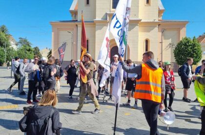 studenti protestna šetnja do subotice