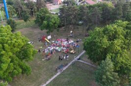 Ono što je u elemirskom parku priredila Inicijativa građana SNOP za svaku je pohvalu