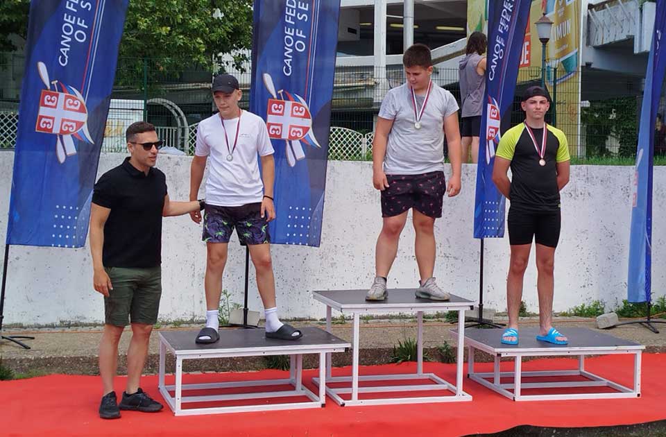 Nemanja Vlatković i Marko Lončarski bronzani na Kupu Srbije u kajaku