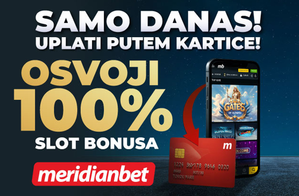 SAMO DANAS – OSVOJI 100% BONUSA NA UPLATU DEPOZITA SAMO DANAS – OSVOJI 100% BONUSA NA UPLATU DEPOZITA