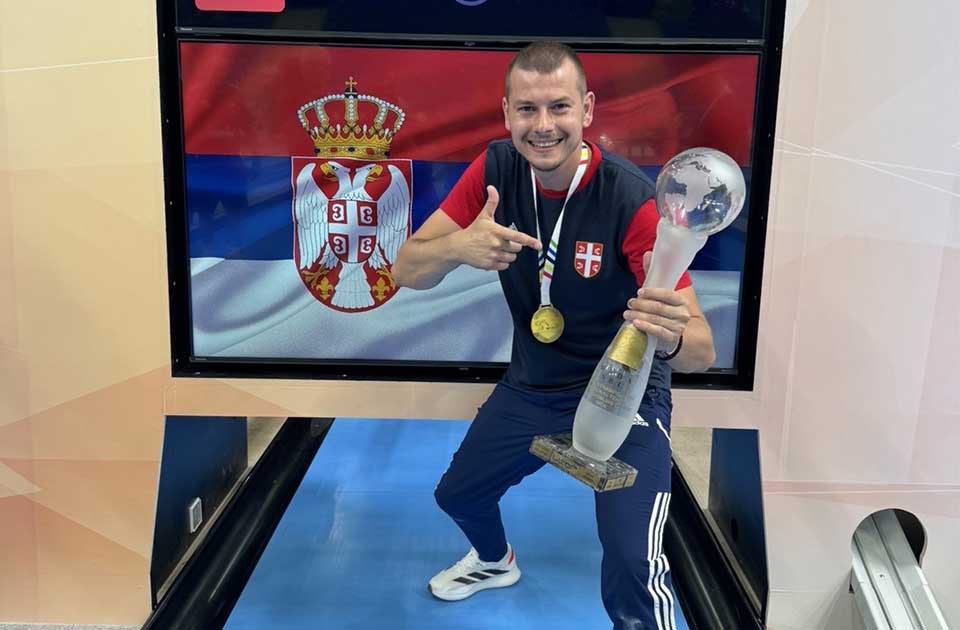 Zrenjaninac Radovan Vlajkov sa kuglaškom reprezentacijom Srbije osvojio i peto svetsko zlato Zrenjaninac Radovan Vlajkov sa kuglaškom reprezentacijom Srbije osvojio i peto svetsko zlato