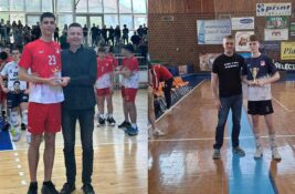Odbojkaši Proletera Srđan Štrbac i Kosta Tančić u redovima reprezentacije Srbije