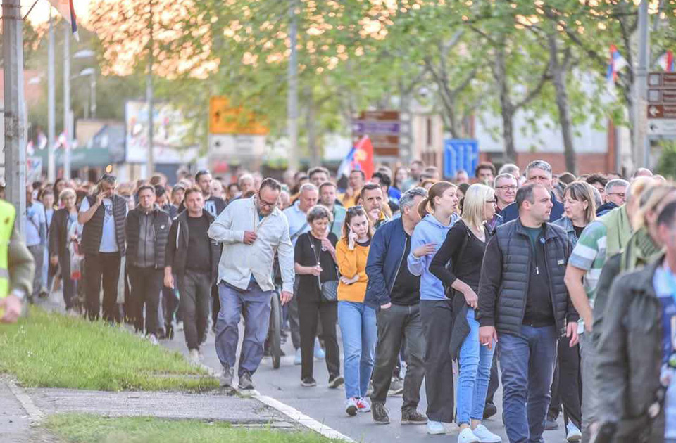 Veliki studentski protest održava se danas u Zrenjaninu Veliki studentski protest održava se danas u Zrenjaninu