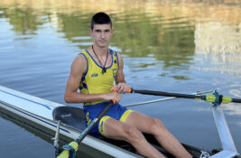 Veslač Begeja Uroš Škorić dvostruki vicešampion države