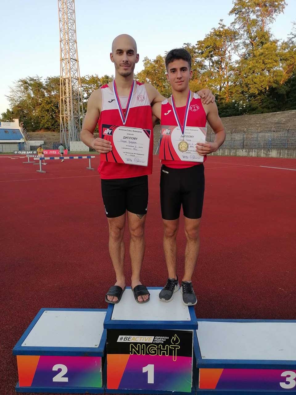 atletičari proletera