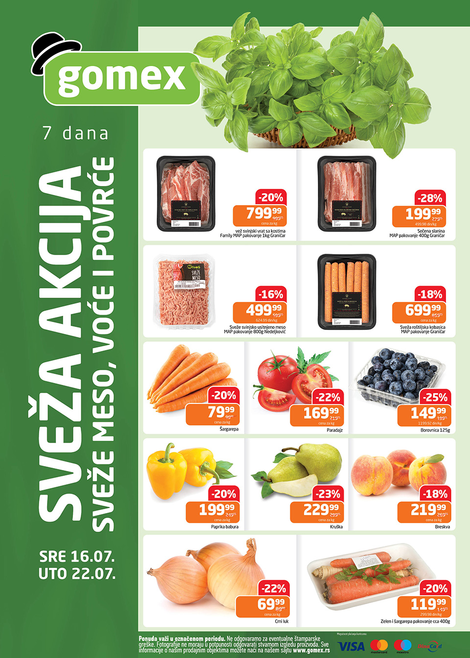 gomex sveža akcija