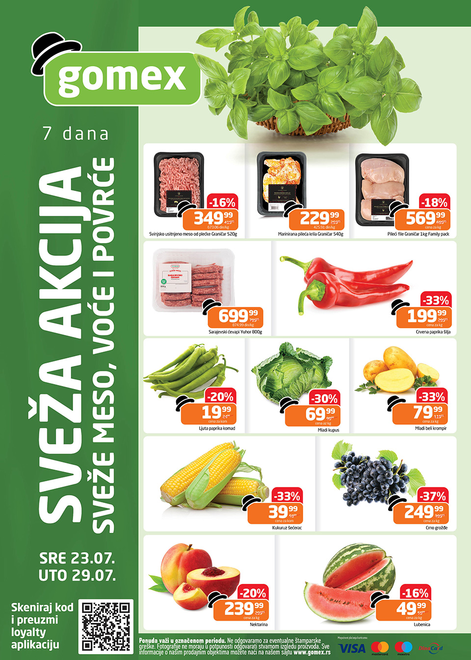 gomex sveža akcija
