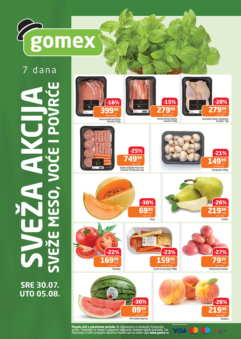 gomex sveža akcija