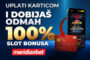 JOŠ SAMO DANAS – 100% SLOT BONUSA NA KLIK OD TEBE!