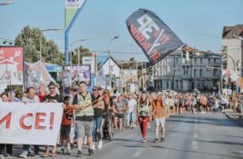 VIDEO: Zrenjaninski studenti obeležili 200 dana blokade fakulteta i poručili – naša borba traje!
