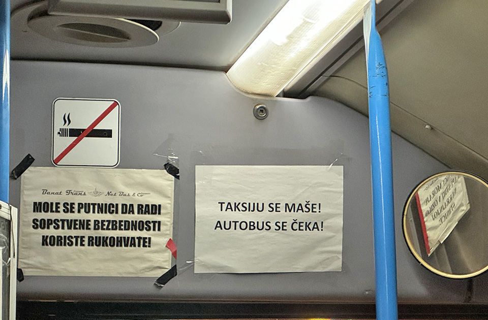 Pogledajte mapu, ima veze s vozačima autobusa: Cela Srbija označena crnom bojom, samo Zrenjanin crvenom Pogledajte mapu, ima veze s vozačima autobusa: Cela Srbija označena crnom bojom, samo Zrenjanin crvenom