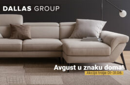 Akcija do 50% u avgustu – Dallas nameštaj u Novom Sadu