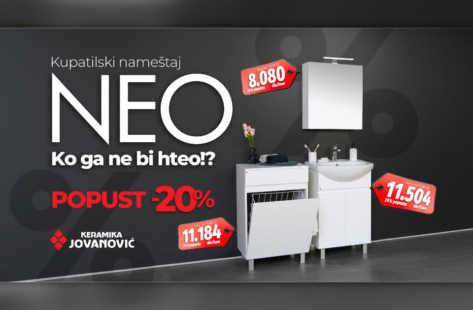 Elegancija i funkcionalnost po akcijskoj ceni – NEO, ko ga ne bi hteo?!
