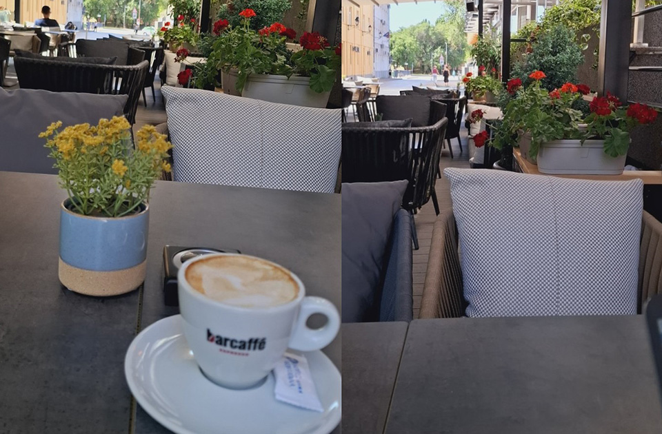 letnja bašta hotela vojvodina