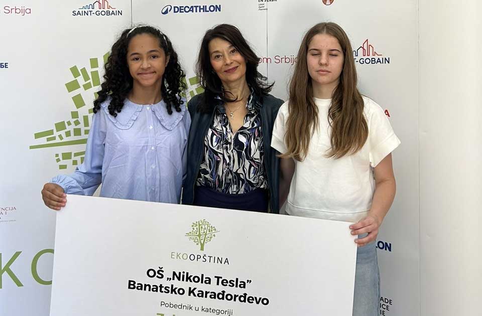 oš nikola tesla banatsko karađorđevo