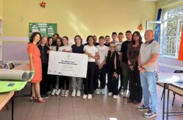 Đaci iz Banatskog Karađorđeva nagrađeni za projekat biobašte koja prečišćava otpadne vode