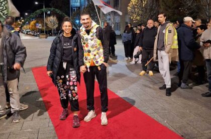 doček pešaka iz vršca