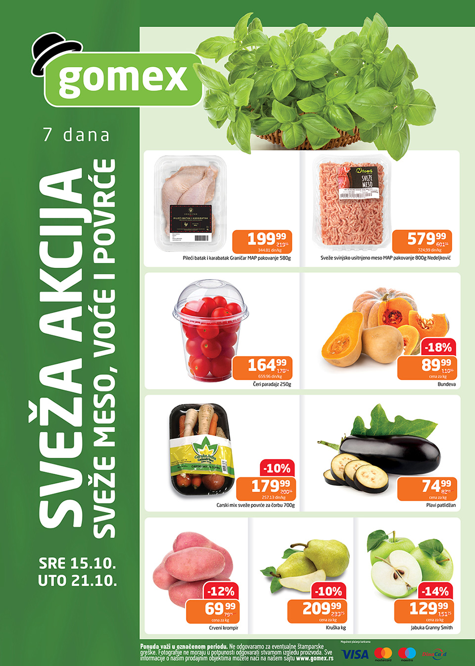 gomex sveža akcija