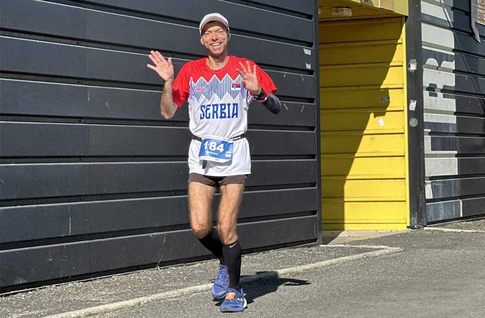 Ultramaratonac Marko Koldanov debitovao u reprezentaciji: Istrčao 201.198 metara