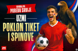 REGISTRUJ SE, IGRAJ NA SRBIJU I UZMI POKLON TIKET I BESPLATNE SPINOVE – BEZ OBZIRA NA ISHOD!