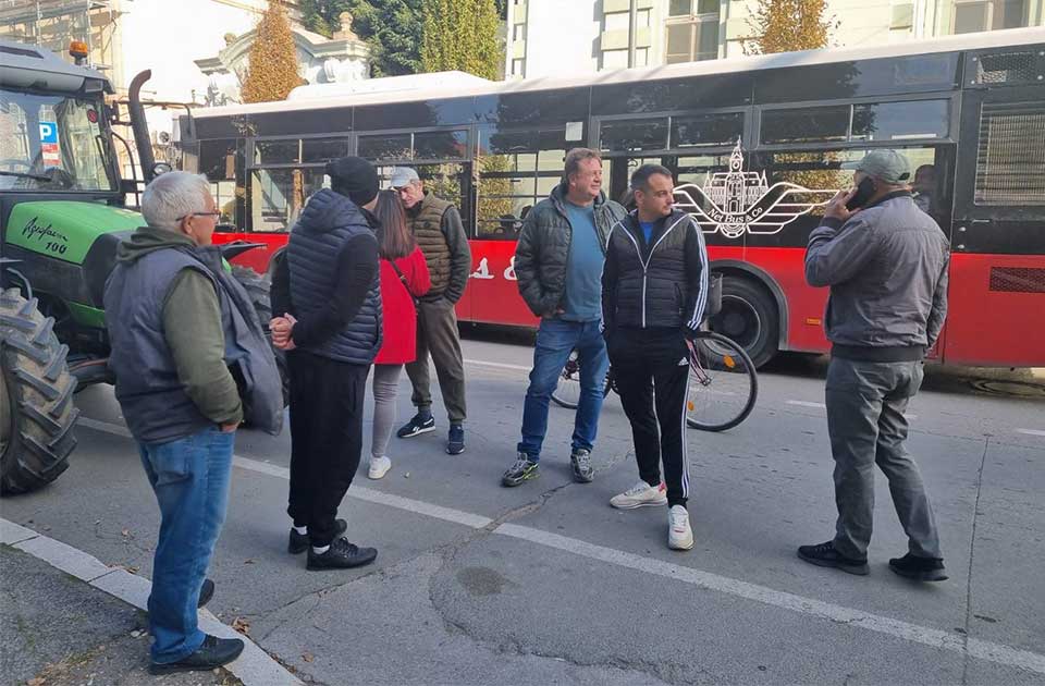 protest poljoprivrednika u zrenjaninu